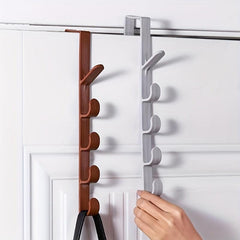 1PC Door Back Hook Wall mounted Clothes Hanger Punch Hook Strong And Traceless