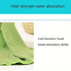 Stay Dry During Workouts! Women's Ice Towel for Gym Yoga Running