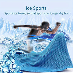 Stay Dry During Workouts! Women's Ice Towel for Gym Yoga Running