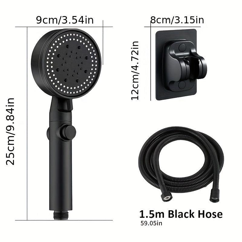 Supercharged Shower Head Five-speed Sprinkler Set