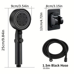 Supercharged Shower Head Five-speed Sprinkler Set