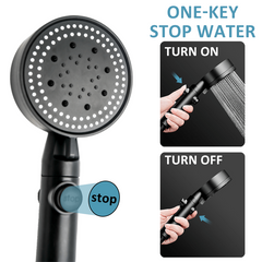 Supercharged Shower Head Five-speed Sprinkler Set