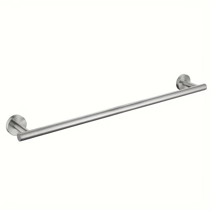 Stainless Steel Towel Bar Shower Towel Rack Wall Mounted Bathroom Holder