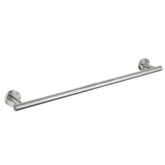 Stainless Steel Towel Bar Shower Towel Rack Wall Mounted Bathroom Holder