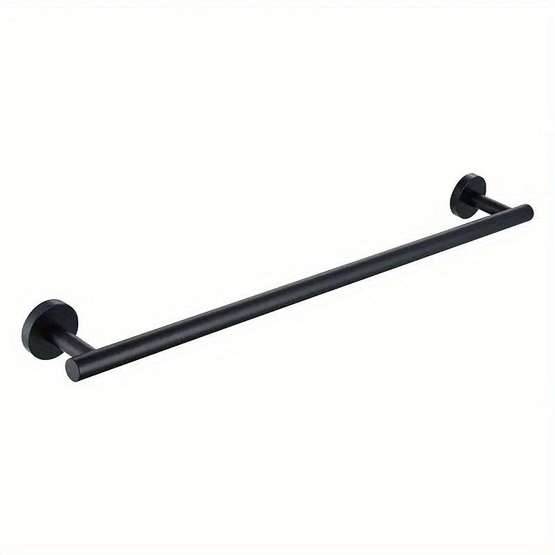 Stainless Steel Towel Bar Shower Towel Rack Wall Mounted Bathroom Holder