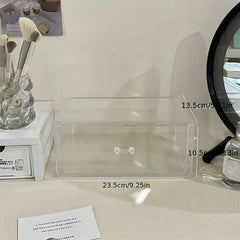 Acrylic Vanity Table Cosmetic Storage Box with Drawer
