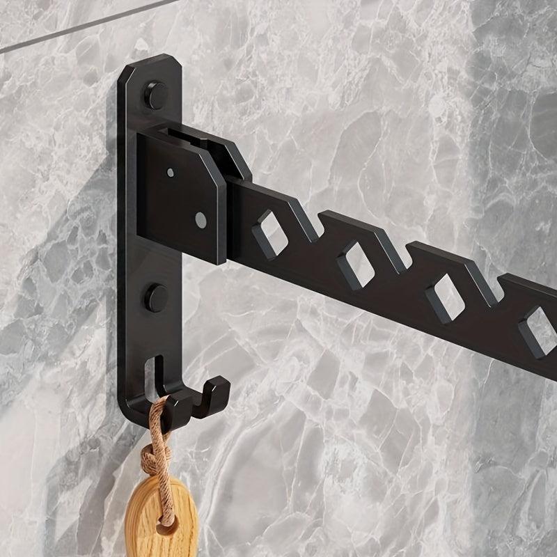 Wall Mounted Clothes Drying Rack Space Saving Easy to Use