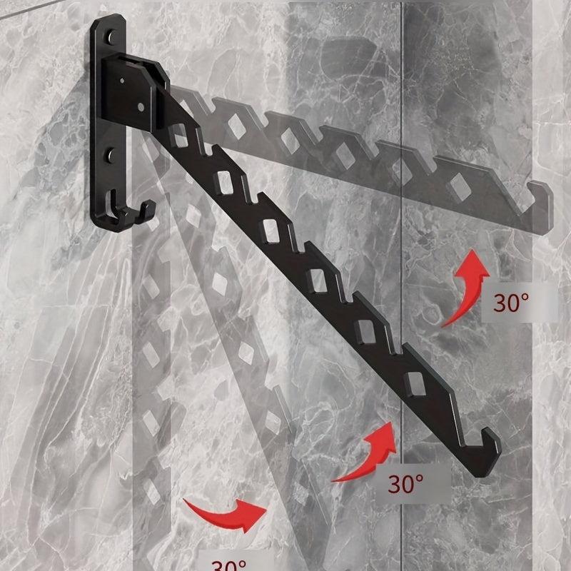 Wall Mounted Clothes Drying Rack Space Saving Easy to Use