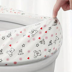 10pcs Disposable Toilet Seat Covers Large Waterproof Potty Covers Germ Protect