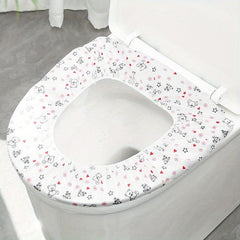 10pcs Disposable Toilet Seat Covers Large Waterproof Potty Covers Germ Protect