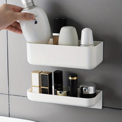 Wall Mounted Bathroom Storage Box for Cosmetics and Toiletries