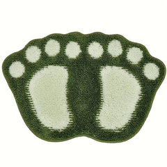 Soft Microfiber Bath Mat with Non Slip Backing - Machine Washable