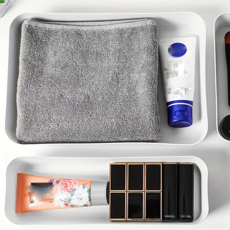 Japanese Style Cosmetic Storage Box Desktop Organiser Drawer Divider Grid Box