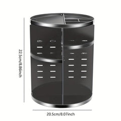 360u00b0 Rotating Makeup Organizer Adjustable Storage Rack