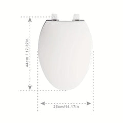 Slow Close Toilet Seat Easy Install Clean Lid Replacement Home Essential