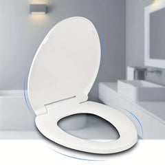Slow Close Toilet Seat Easy Install Clean Lid Replacement Home Essential