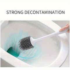 Toilet Brush with Holder Box Floor Standing Cleaning Tool
