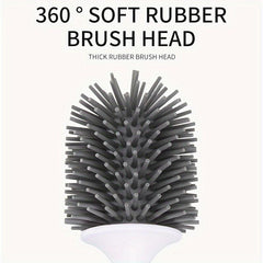 Toilet Brush with Holder Box Floor Standing Cleaning Tool