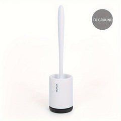 Toilet Brush with Holder Box Floor Standing Cleaning Tool