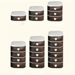 3 Layer Jewelry Box Storage Organizer Cosmetics Desktop Decorations