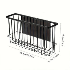 Magnetic Basket Organize Shelf Rack For Refrigerator Office File
