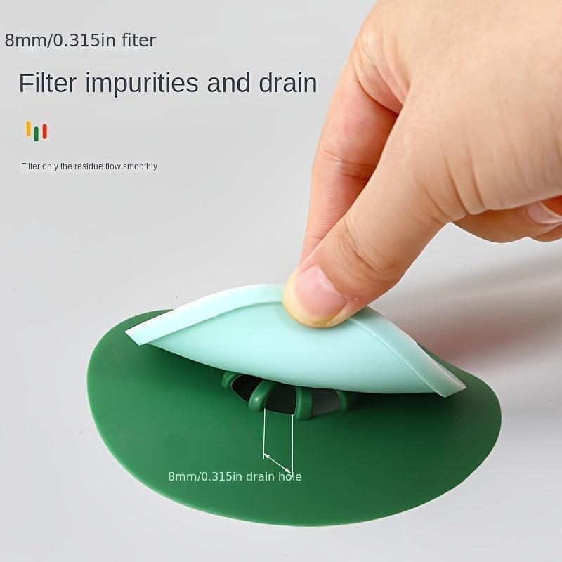 Cartoon Floor Drain Cover Press Anti-odor Sink Drain Strainer