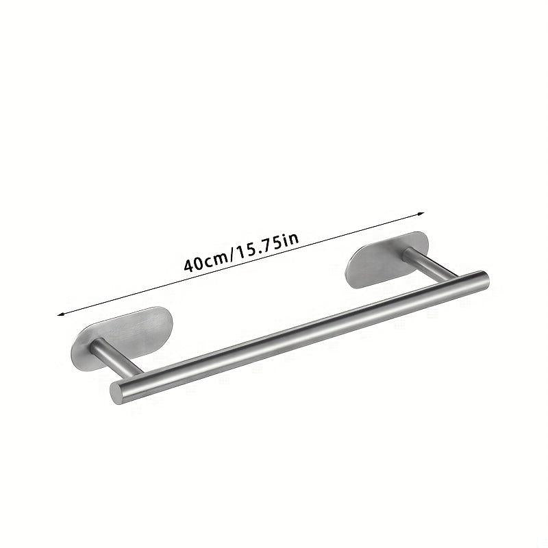 304 Stainless Steel Towel Bar Bathroom Rack Wall Mounted