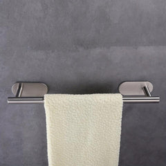 304 Stainless Steel Towel Bar Bathroom Rack Wall Mounted