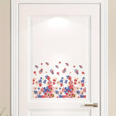 Romantic Flower Toilet Stickers - Home Decoration Tools