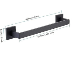 16 Inch Stainless Steel Towel Bar Rack Wall Mount