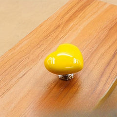 3pcs Heart-shaped Toilet Press for Water Tank, Love Button