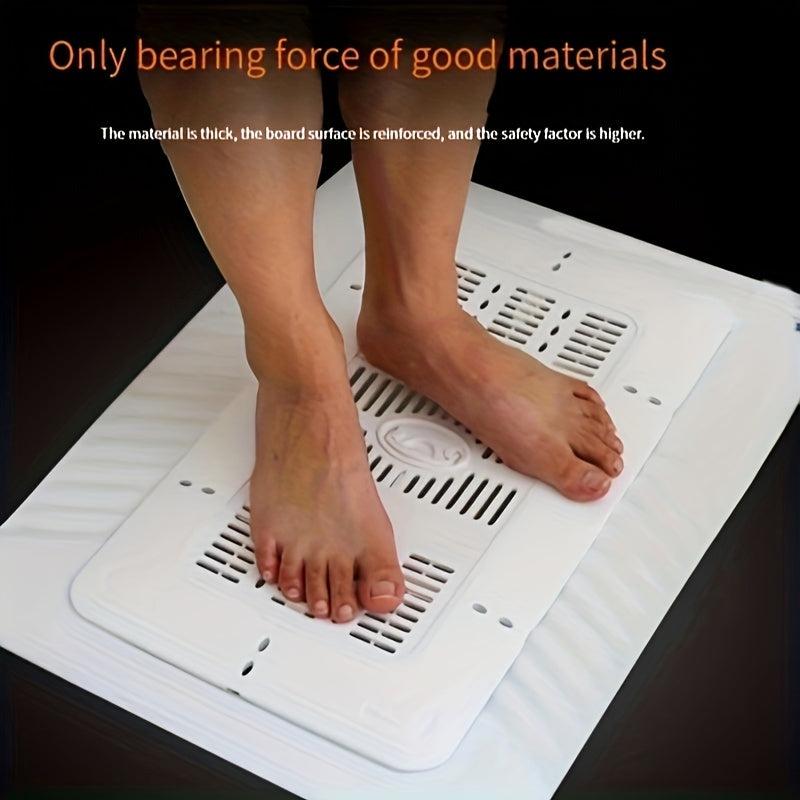 Universal Squat Toilet Cover Plastic Toilet Lid Bathroom Accessories