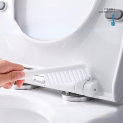 Silicone Toilet Brush with Holder Box Bathroom Cleaning Brush