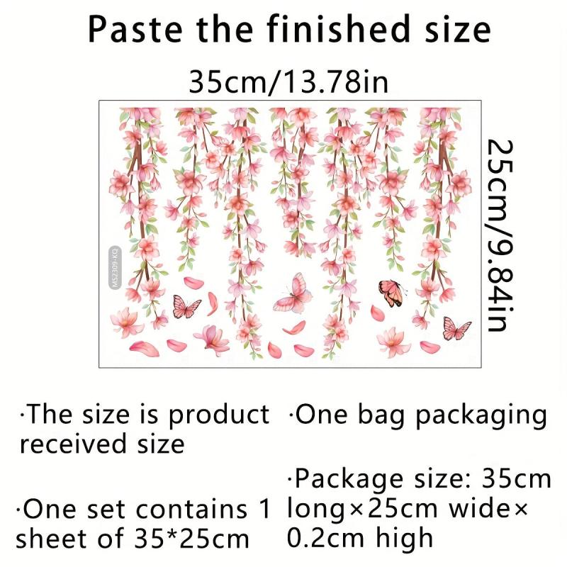 Butterfly Wall Sticker for Home Decoration Self Adhesive Background