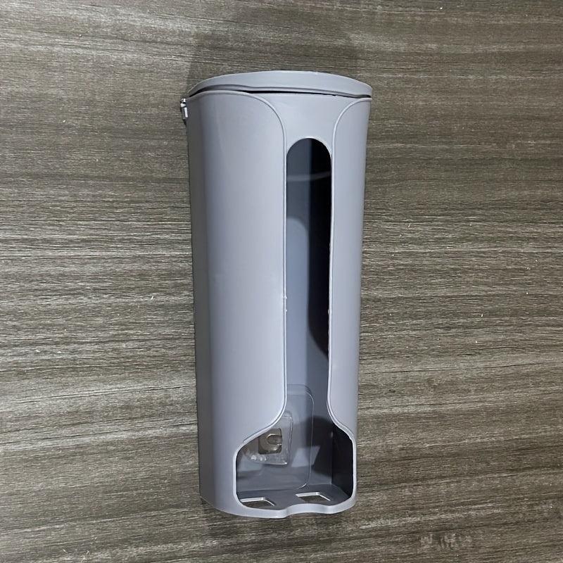Wall Mounted Trash Bag Holder Plastic Organizer Container