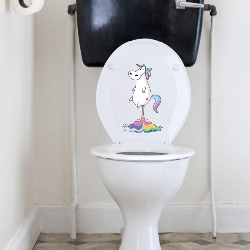 Moisture Proof Unicorn Wall Sticker for Decoration