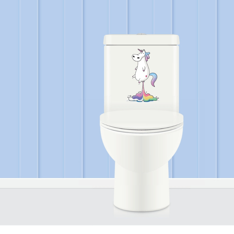 Moisture Proof Unicorn Wall Sticker for Decoration