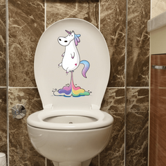 Moisture Proof Unicorn Wall Sticker for Decoration
