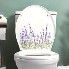 Lavender Wall Sticker for Toilet and Home Deco