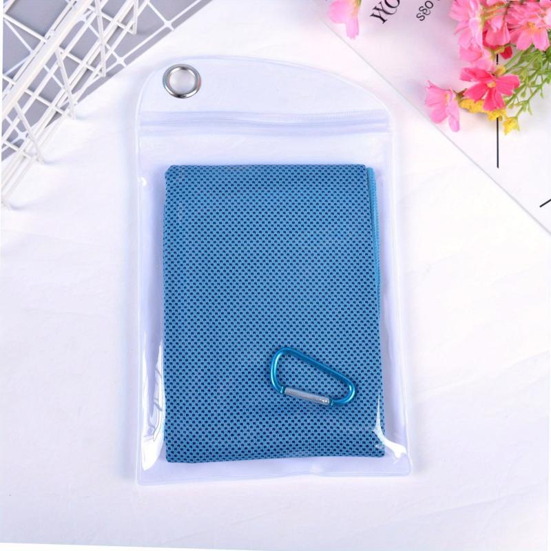 Cooling Sports Towel For Face & Neck Sweat Absorption Microfiber Towel