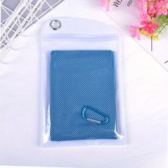 Cooling Sports Towel For Face & Neck Sweat Absorption Microfiber Towel