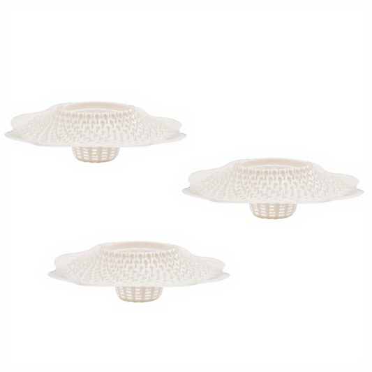 3pcs Sink Drain Strainer Hair Catcher Shower Drain Cover