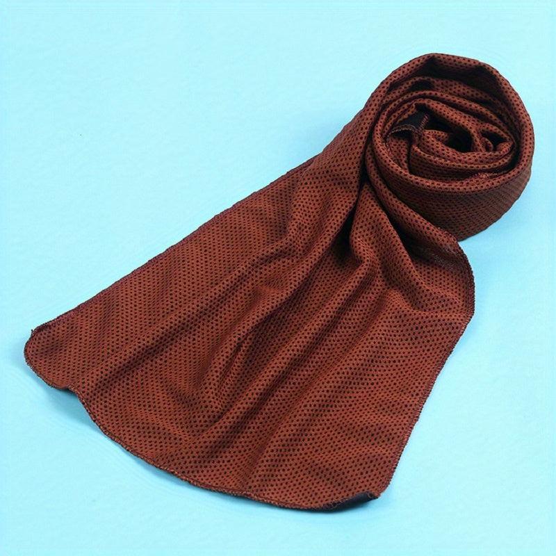 Breathable Solid Ice Cooling Towel for Outdoor Sports - Quick Dry