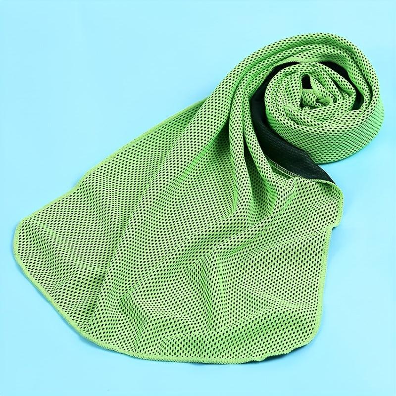 Breathable Solid Ice Cooling Towel for Outdoor Sports - Quick Dry