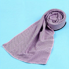 Breathable Solid Ice Cooling Towel for Outdoor Sports - Quick Dry