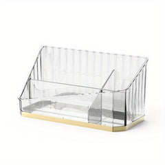 Large Capacity Cosmetic Storage Box, Dustproof, Transparent
