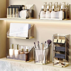 Large Capacity Cosmetic Storage Box, Dustproof, Transparent