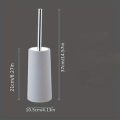 Household Cleaning Toilet Brush With Base Long Handle Brush