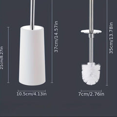 Household Cleaning Toilet Brush With Base Long Handle Brush