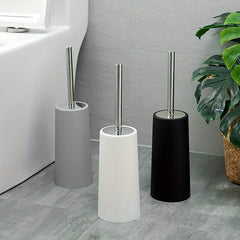 Household Cleaning Toilet Brush With Base Long Handle Brush